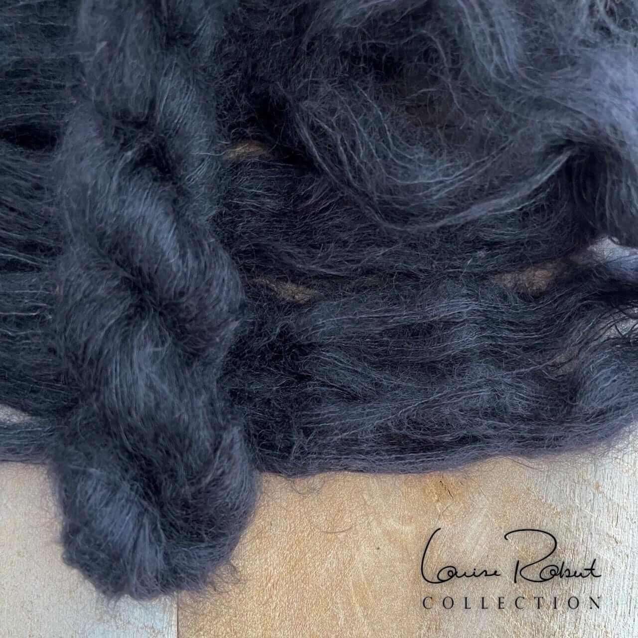 KID SILK MOUTON NOIR - Image 2
