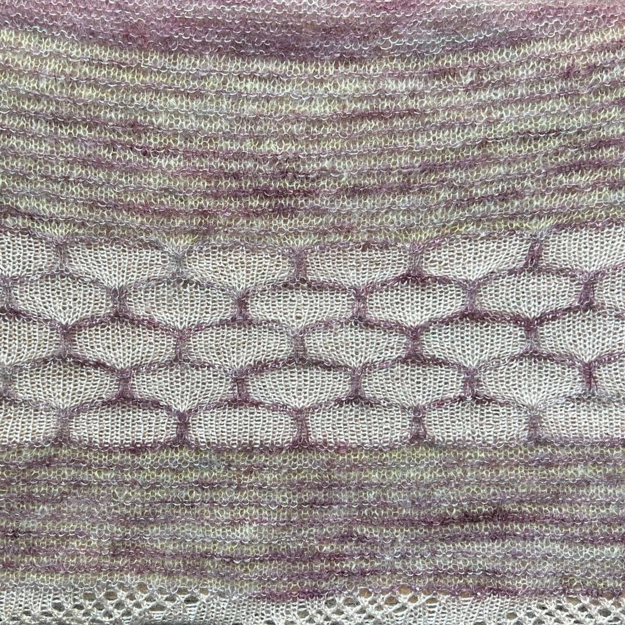 Nebra Sky shawl Knitting kit - Image 3