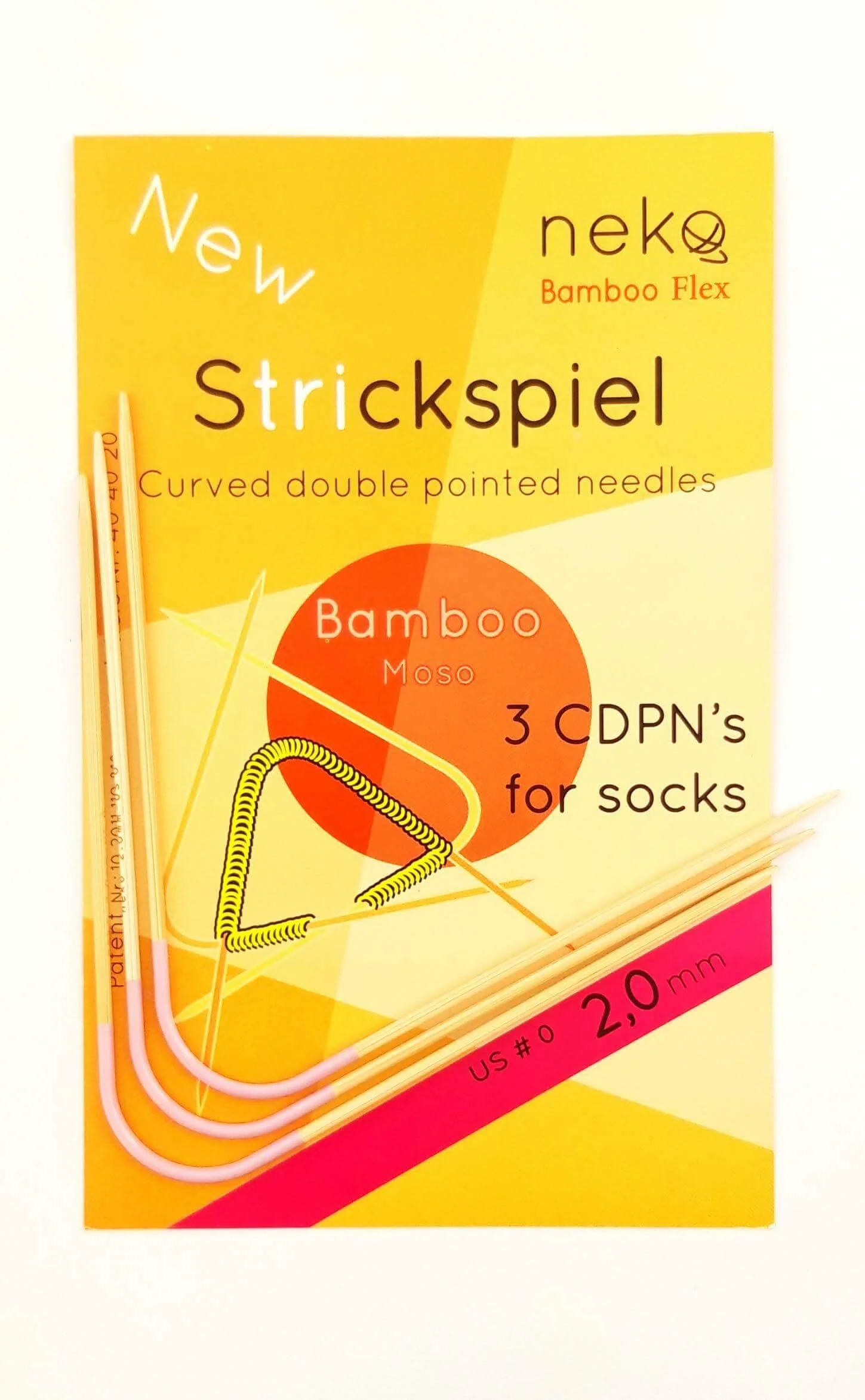 Neko Double pointed needles Bamboo Flex