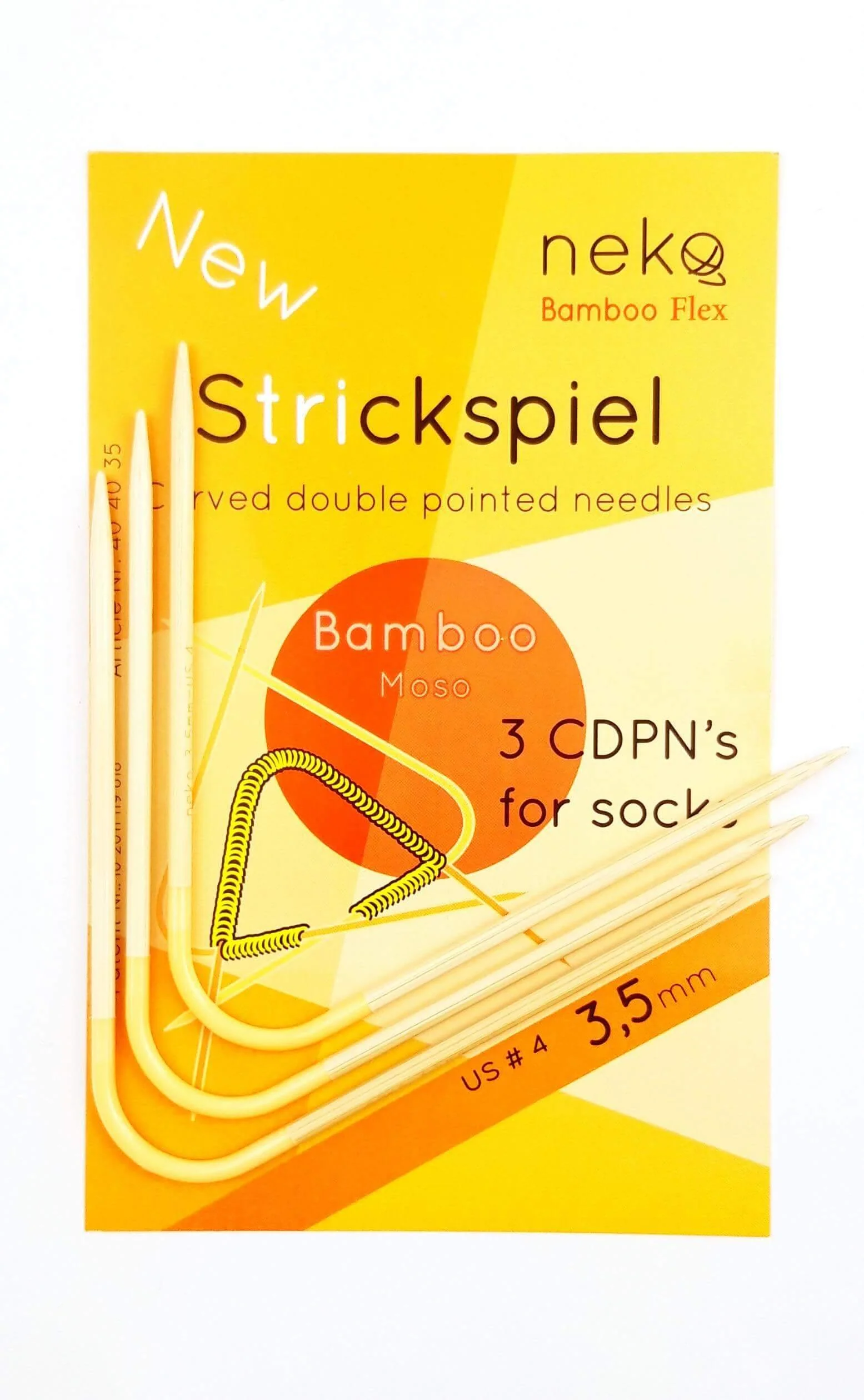 Neko Double pointed needles Bamboo Flex - Image 4