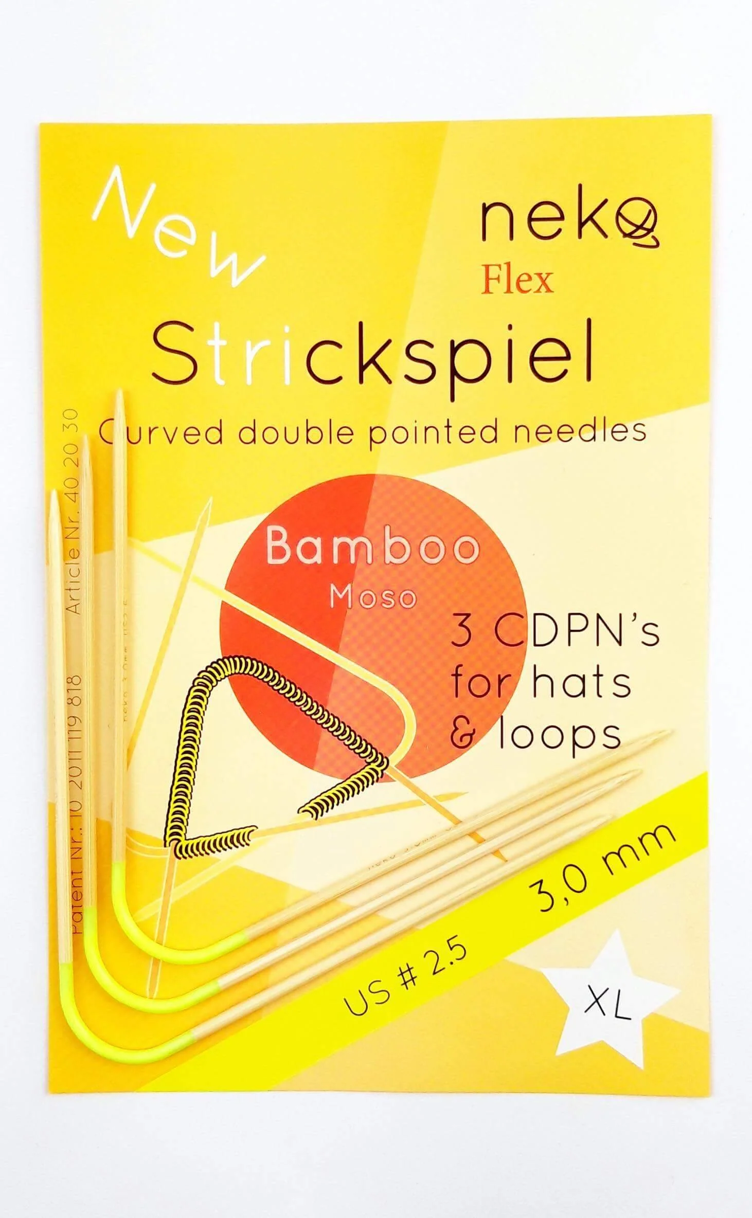 Neko Double pointed needles Bamboo Flex - Image 5