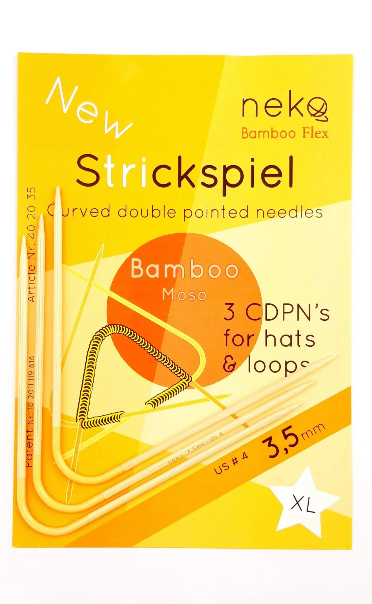Neko Double pointed needles Bamboo Flex - Image 6