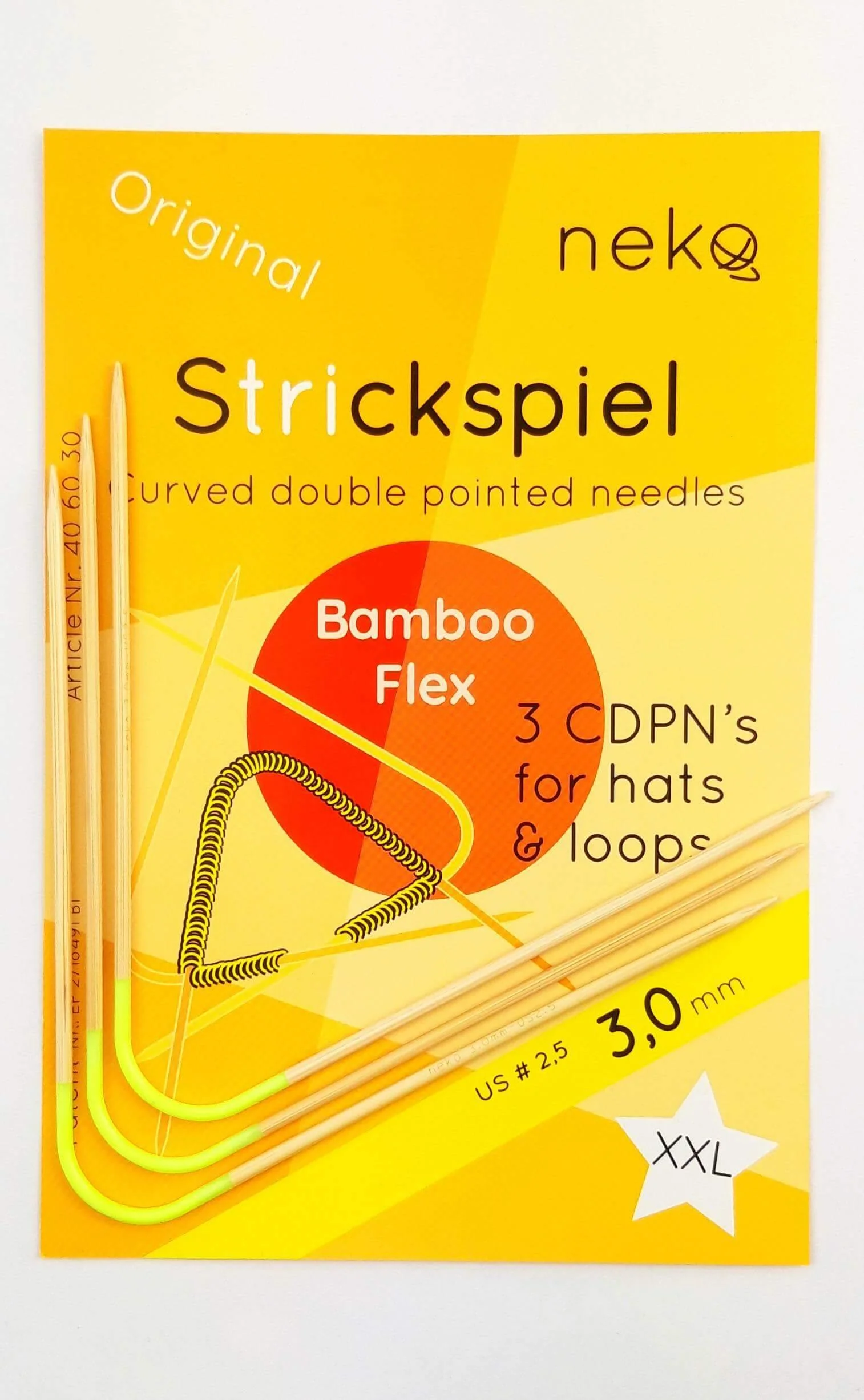 Neko Double pointed needles Bamboo Flex - Image 7