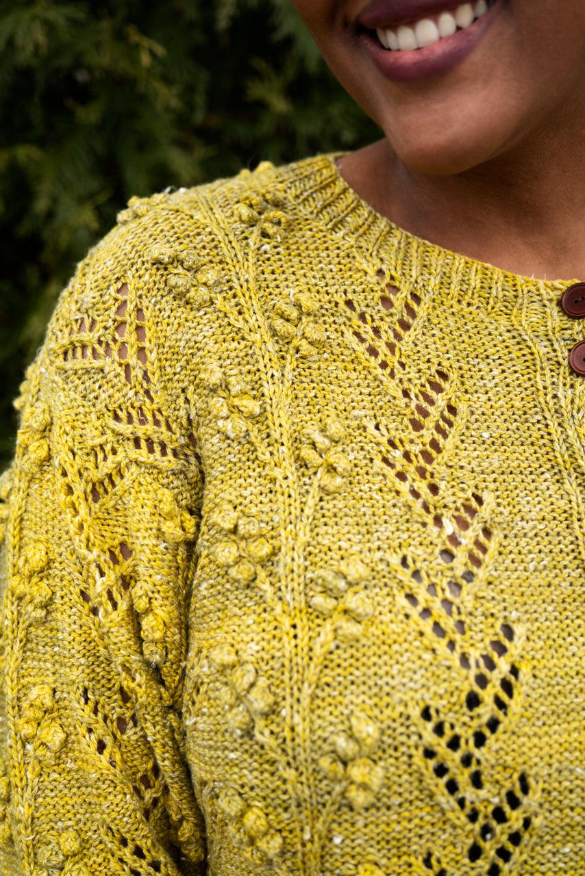 Nektaria cardigan - KNITTING KIT - Image 3