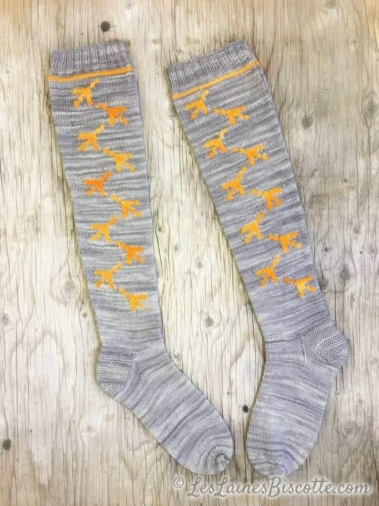 Chicken Dance Socks Pattern - Image 7