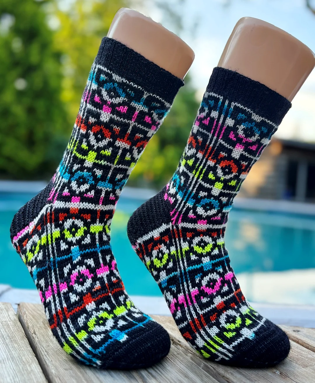 Lakeside Retreat Socks | Knitting pattern and Optional kits - Image 2