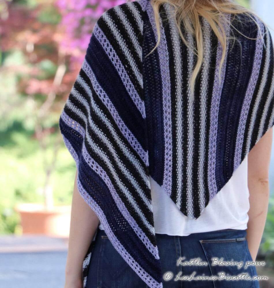 Cascading Angles Shawl Pattern - Image 3