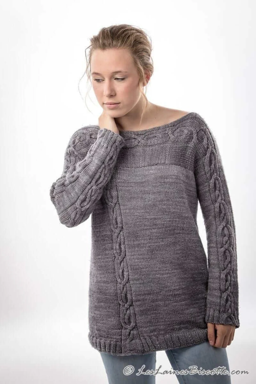 Belle Lurette Sweater | Knitting Pattern and Optional Kits - Image 6