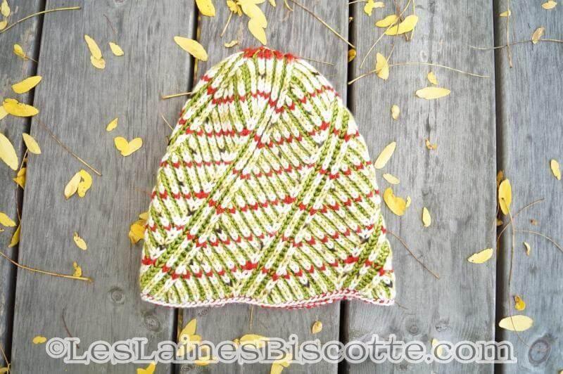 Hat Knitting Pattern Spiral Brioche Hat - Image 9