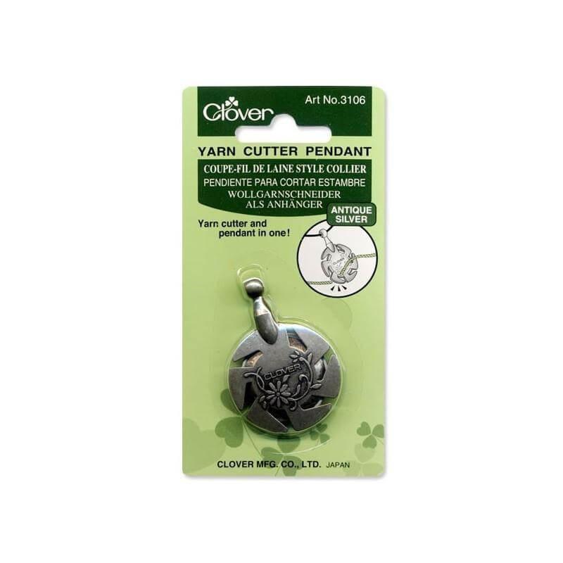 Yarn cutter pendant Clover #3106