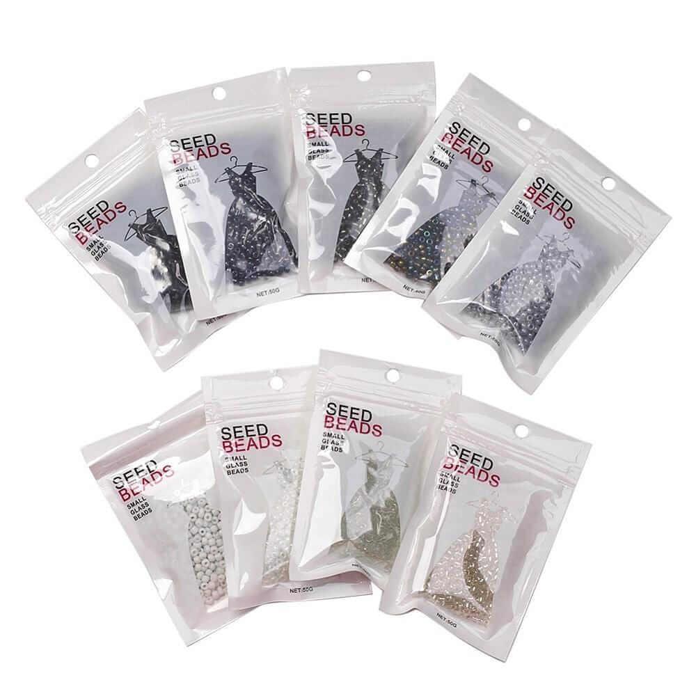 Seed beads 4mm (Mermaid packs)