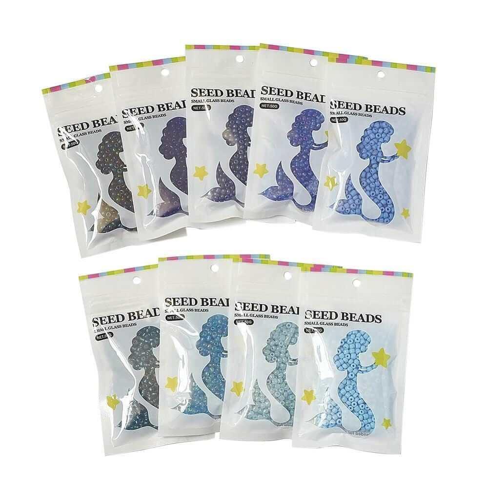 Seed beads 4mm (Mermaid packs) - Image 2