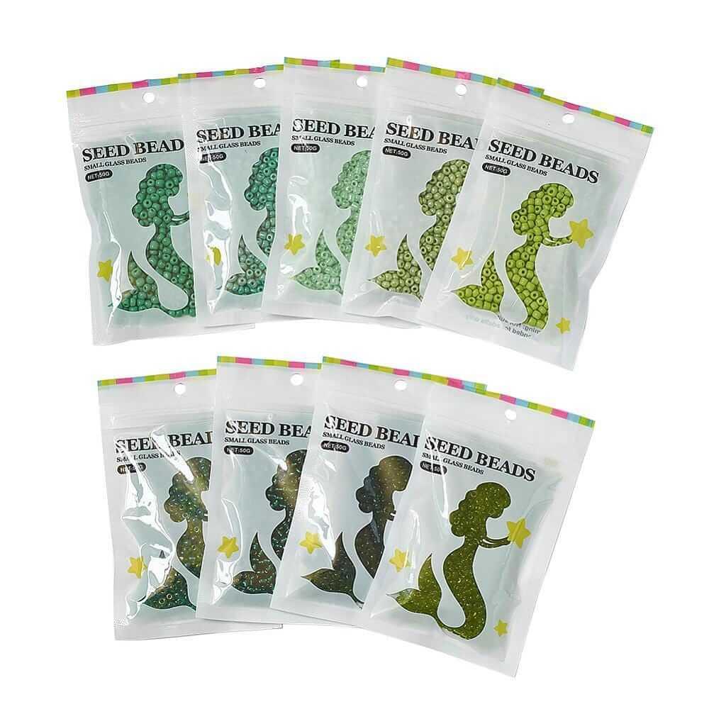 Seed beads 4mm (Mermaid packs) - Image 3