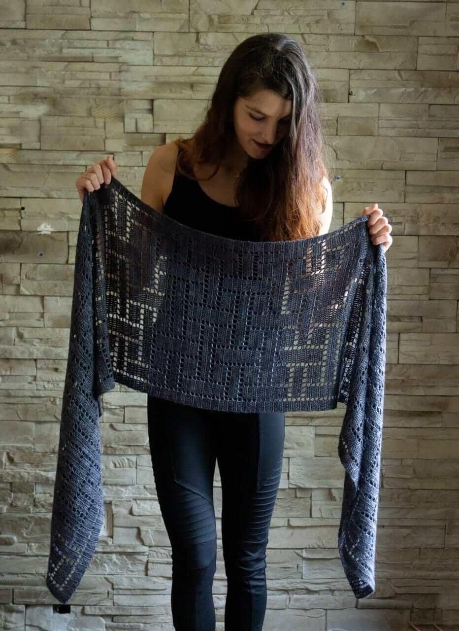 Plain Weave - Crochet Shawl Pattern - Image 4