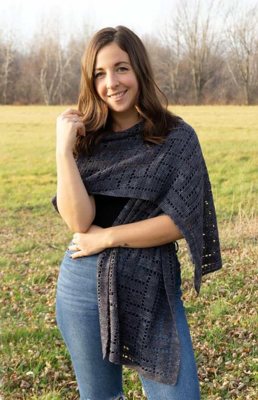 Plain Weave - Crochet Shawl Pattern - Image 5