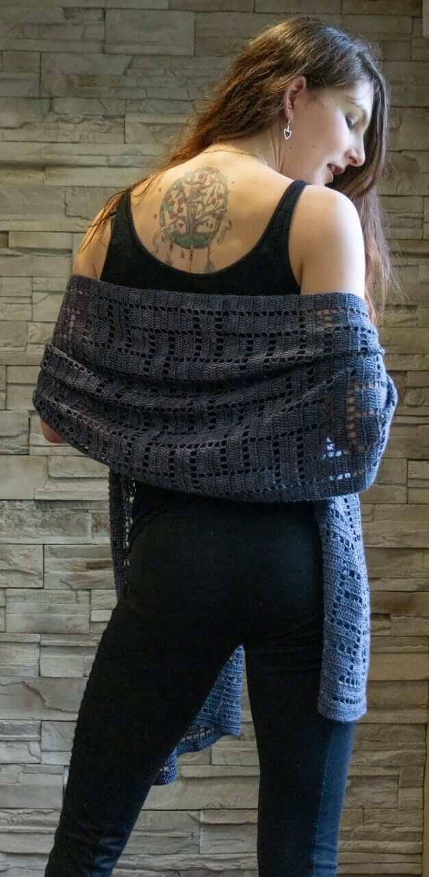 Plain Weave - Crochet Shawl Pattern - Image 6