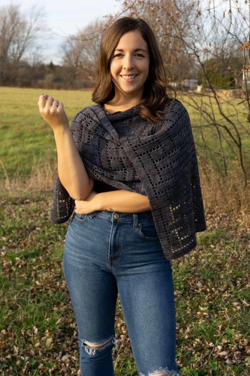 Plain Weave - Crochet Shawl Pattern - Image 8
