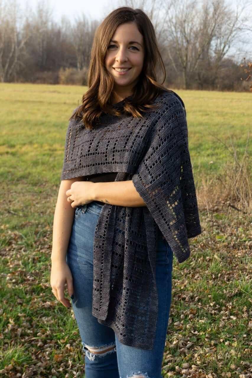Plain Weave - Crochet Shawl Pattern - Image 9