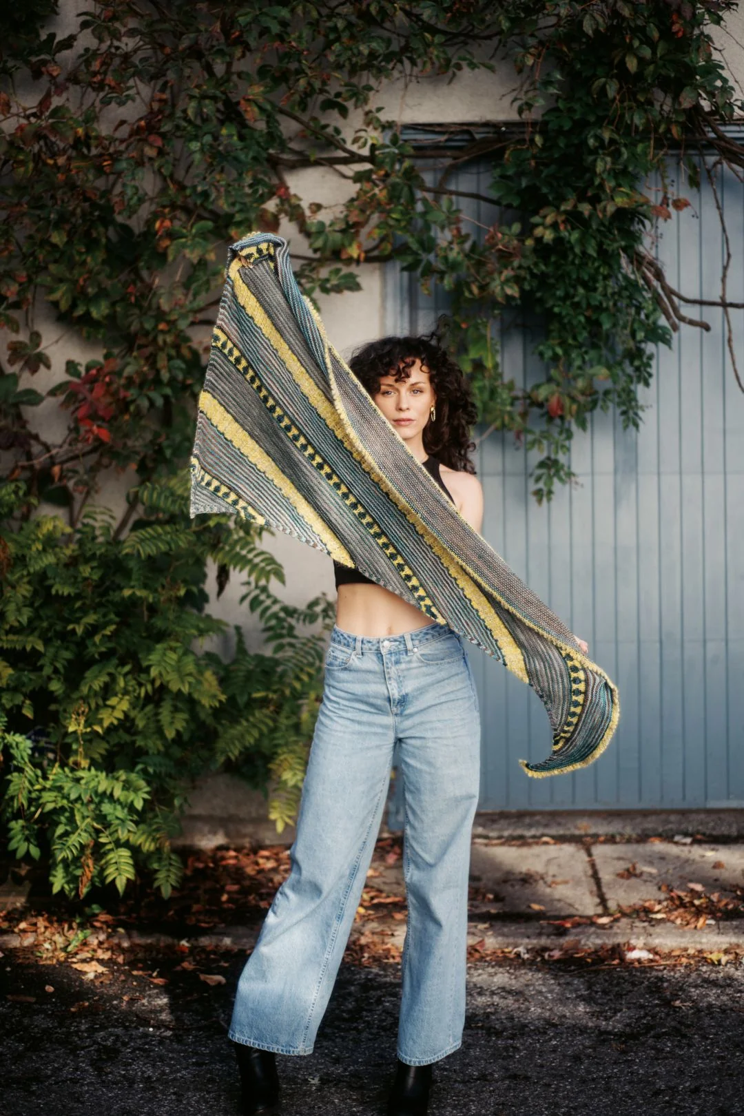 Polar Express Shawl | Knitting pattern and Optional kits - Image 4
