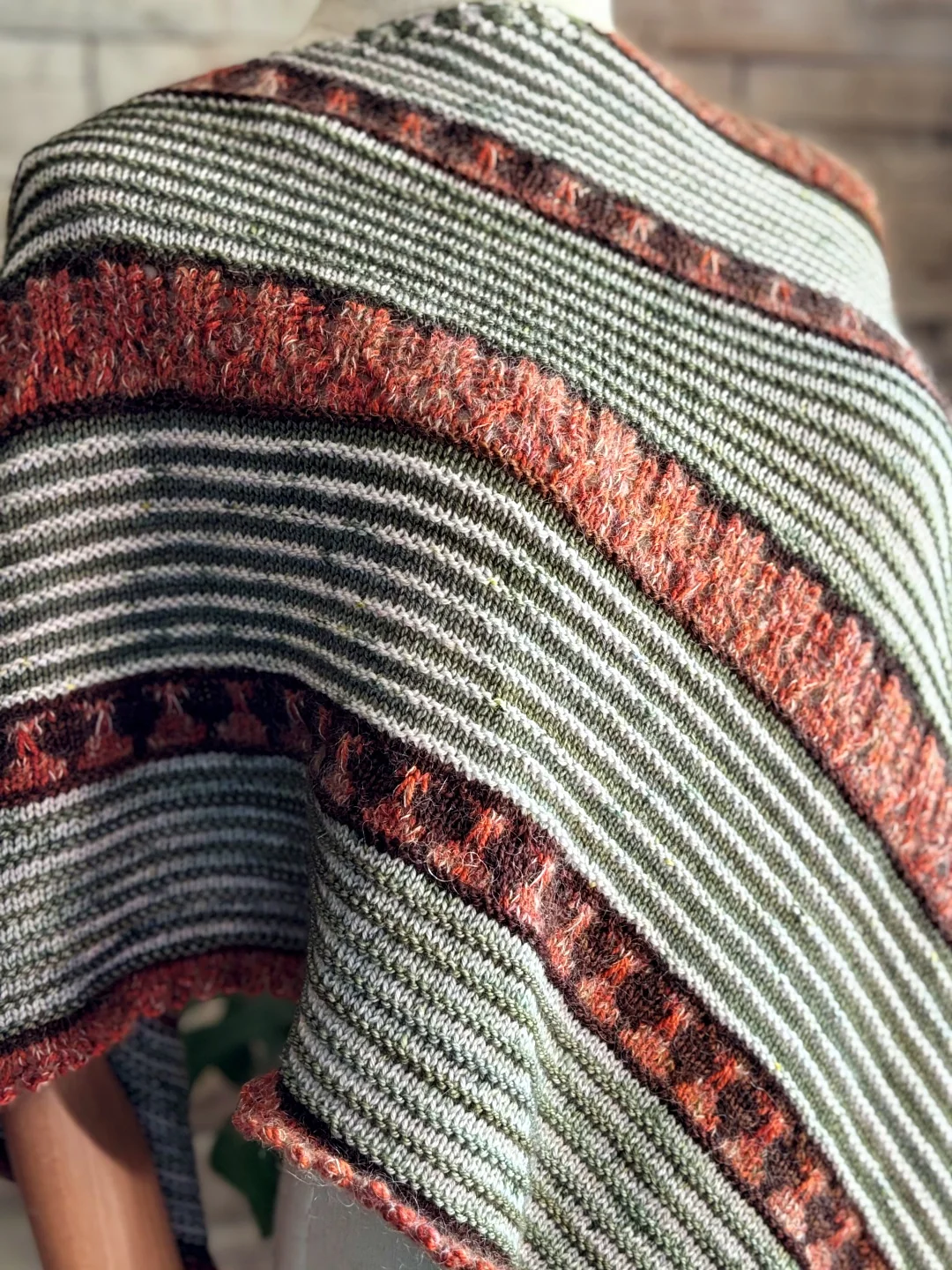 Polar Express Shawl | Knitting pattern and Optional kits - Image 7