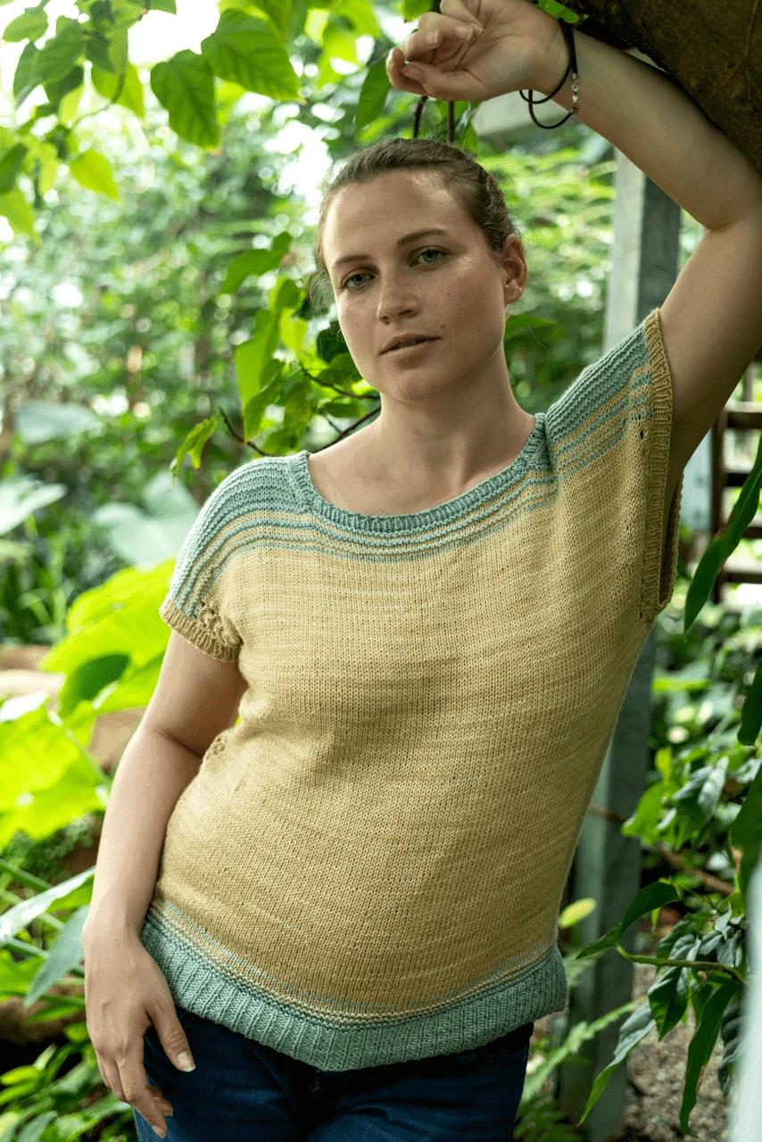 Quebec Cool Tee Knitting Pattern - Image 4