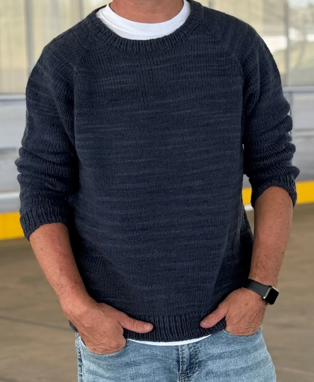 Raglan pour Patrick Sweater - Knitting pattern and optional - Image 2