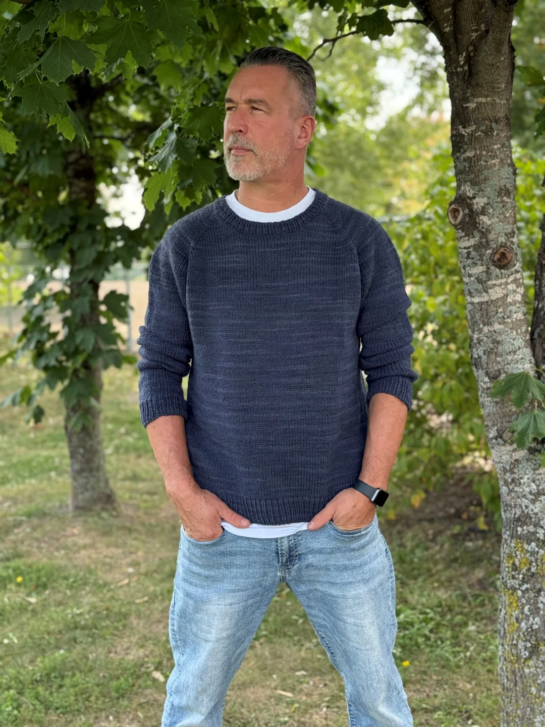 Raglan pour Patrick Sweater - Knitting pattern and optional - Image 3