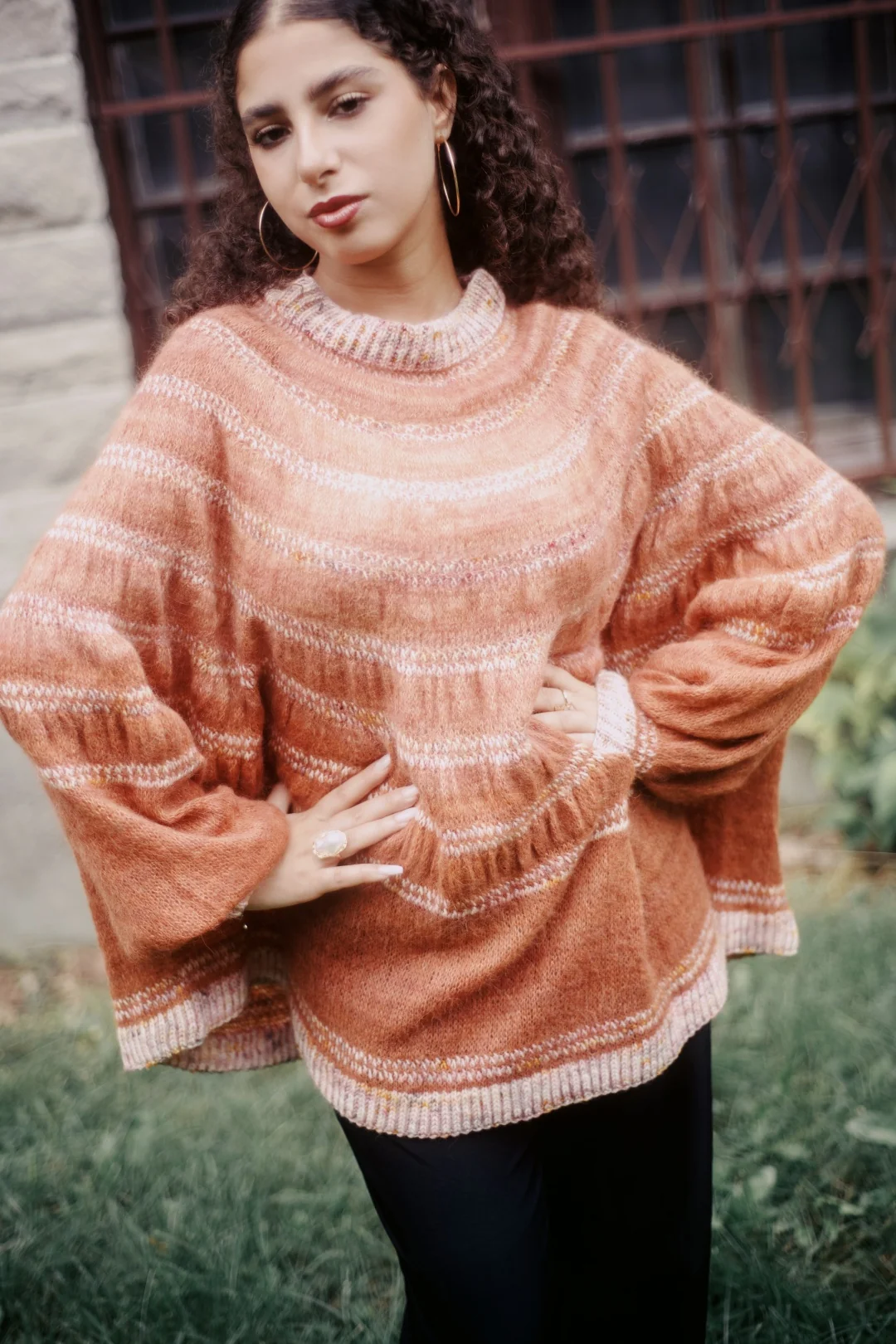 Ruched Swoncho - Knitting pattern and Optional kit - Image 3