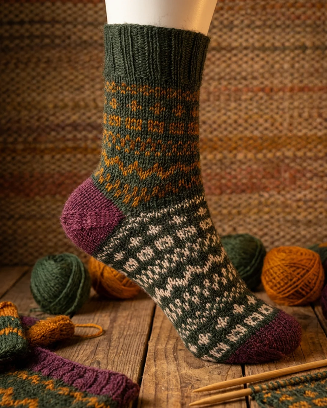 Scribbler Socks | Knitting pattern and Optional kit - Image 3