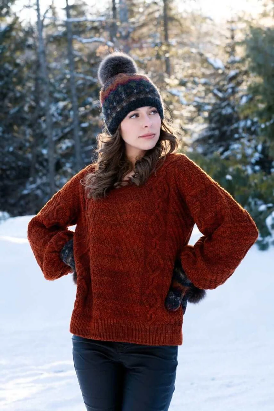 Sherbrooke Balloon Sweater | Knitting Pattern and Optional Kits - Image 6