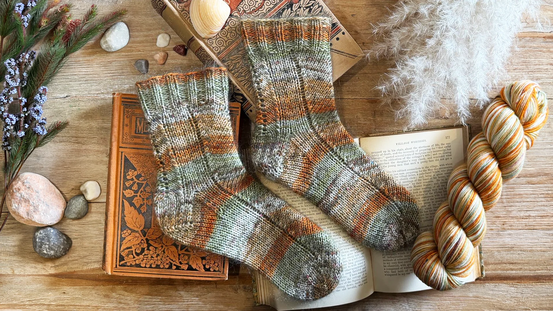 Shifted Lines Socks | Knitting pattern and Optional kit - Image 2