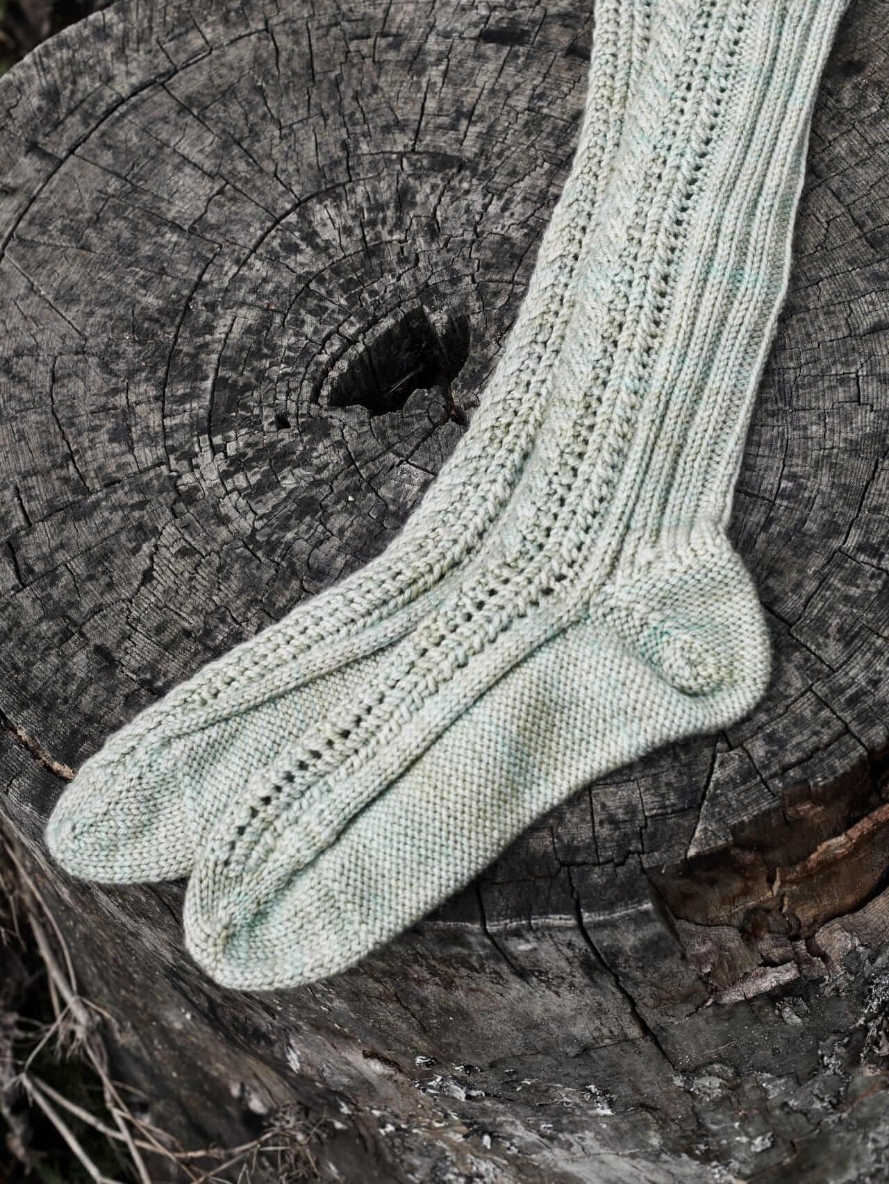 Silken Lounge Socks Pattern - Image 6