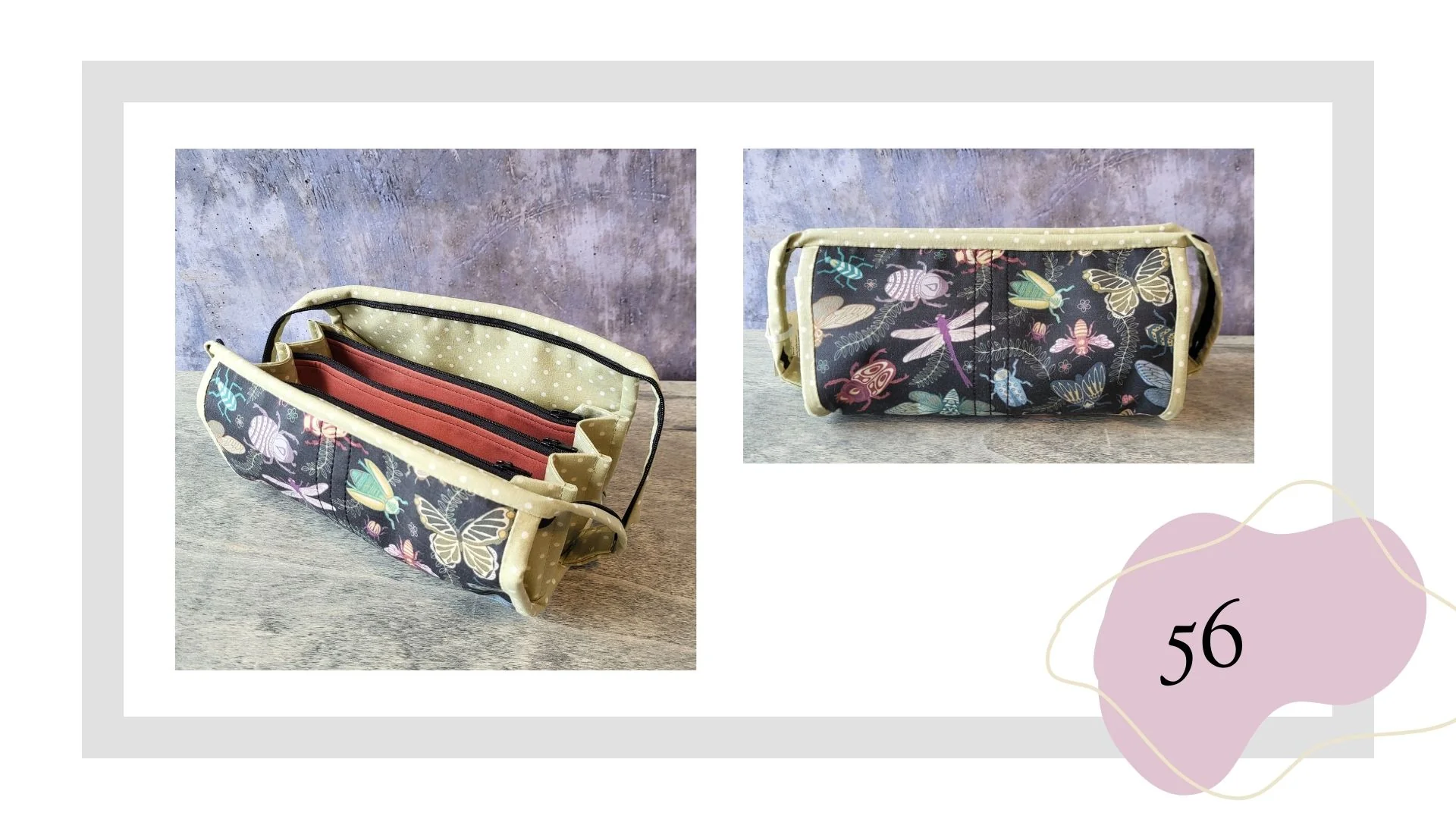 Snap Bag 3 pockets -  JOMI Design - Image 3