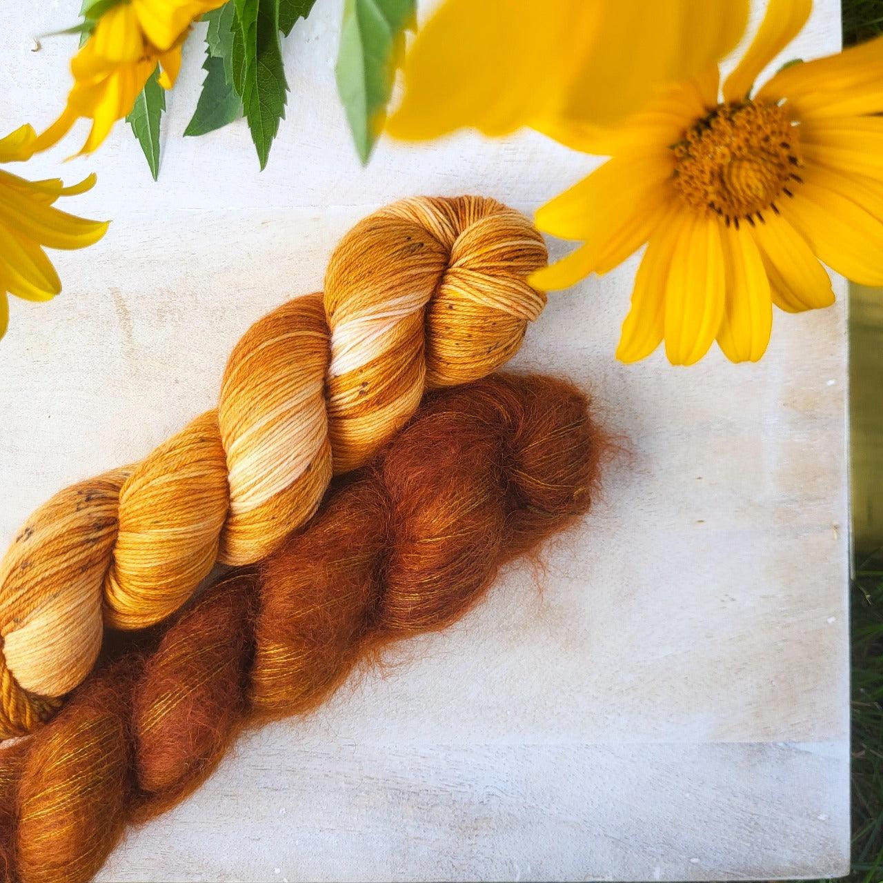 Spring Daisies KNITTING KIT - Image 3