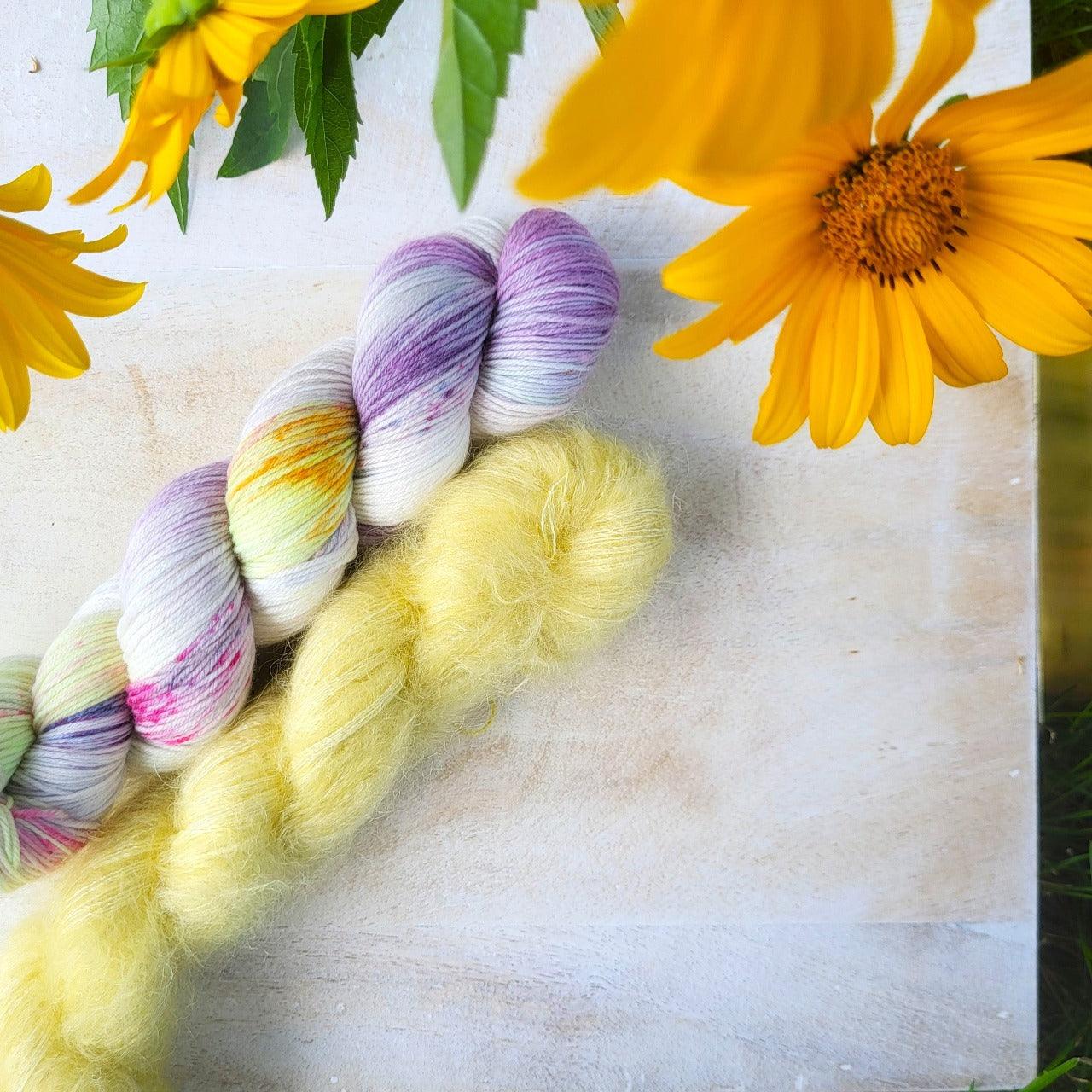 Spring Daisies KNITTING KIT - Image 4