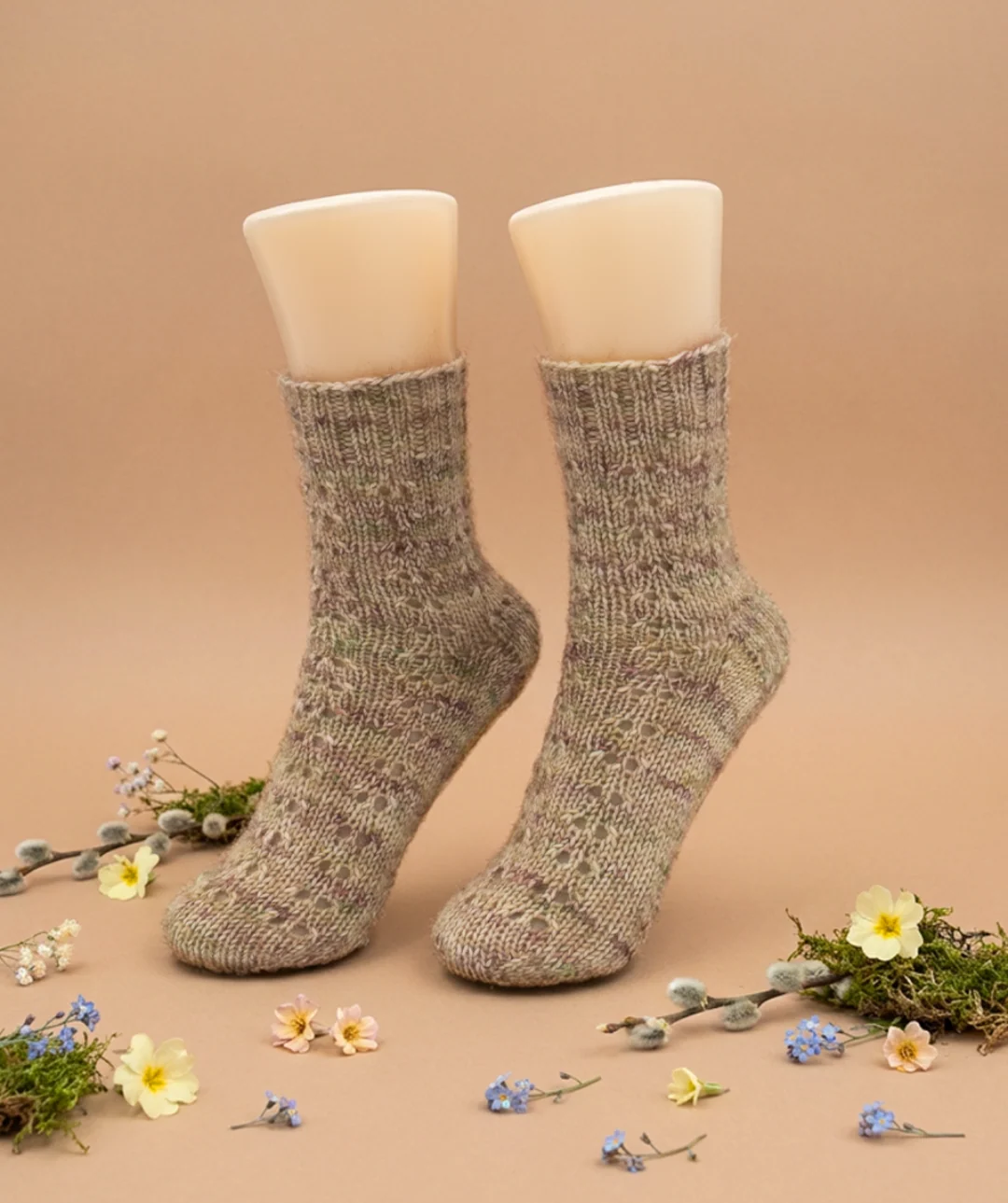 Spring Flowers Socks - Knitting pattern and Optional kit - Image 2