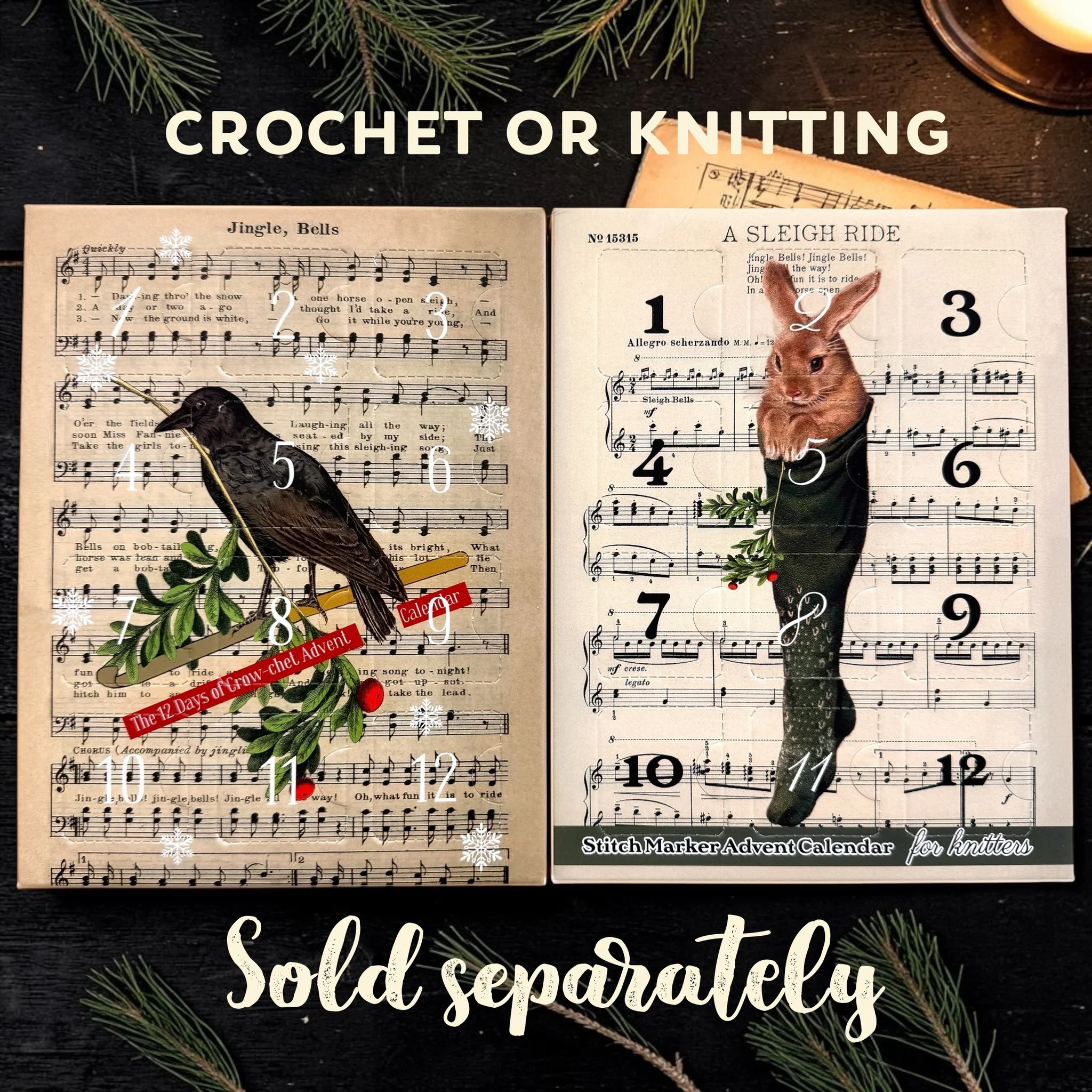 Firefly Notes Stitch Marker Advent Calendar 2026 - Crochet & Knitting version — PRE-ORDER