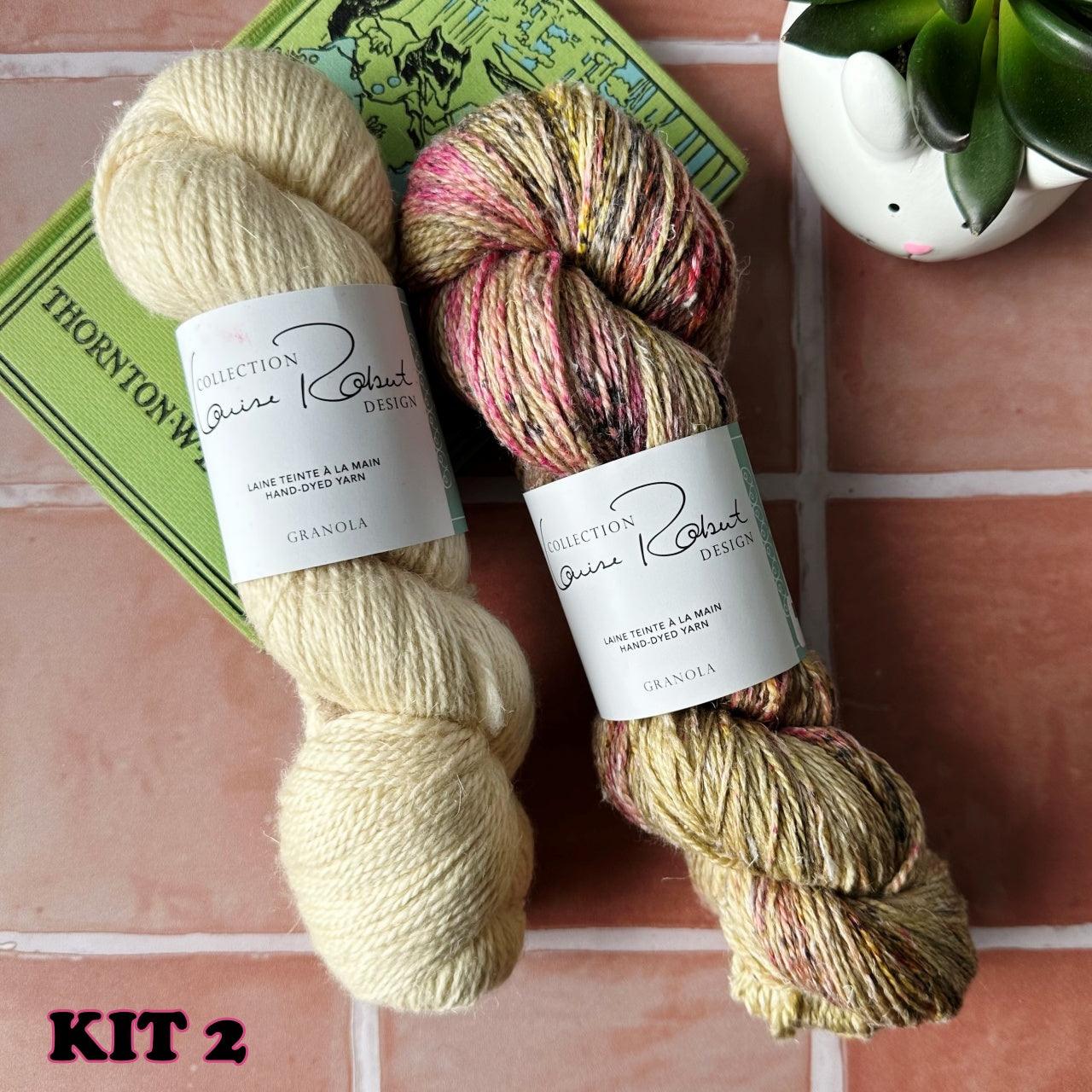 Striped Onesie - KNITTING KIT - Image 3
