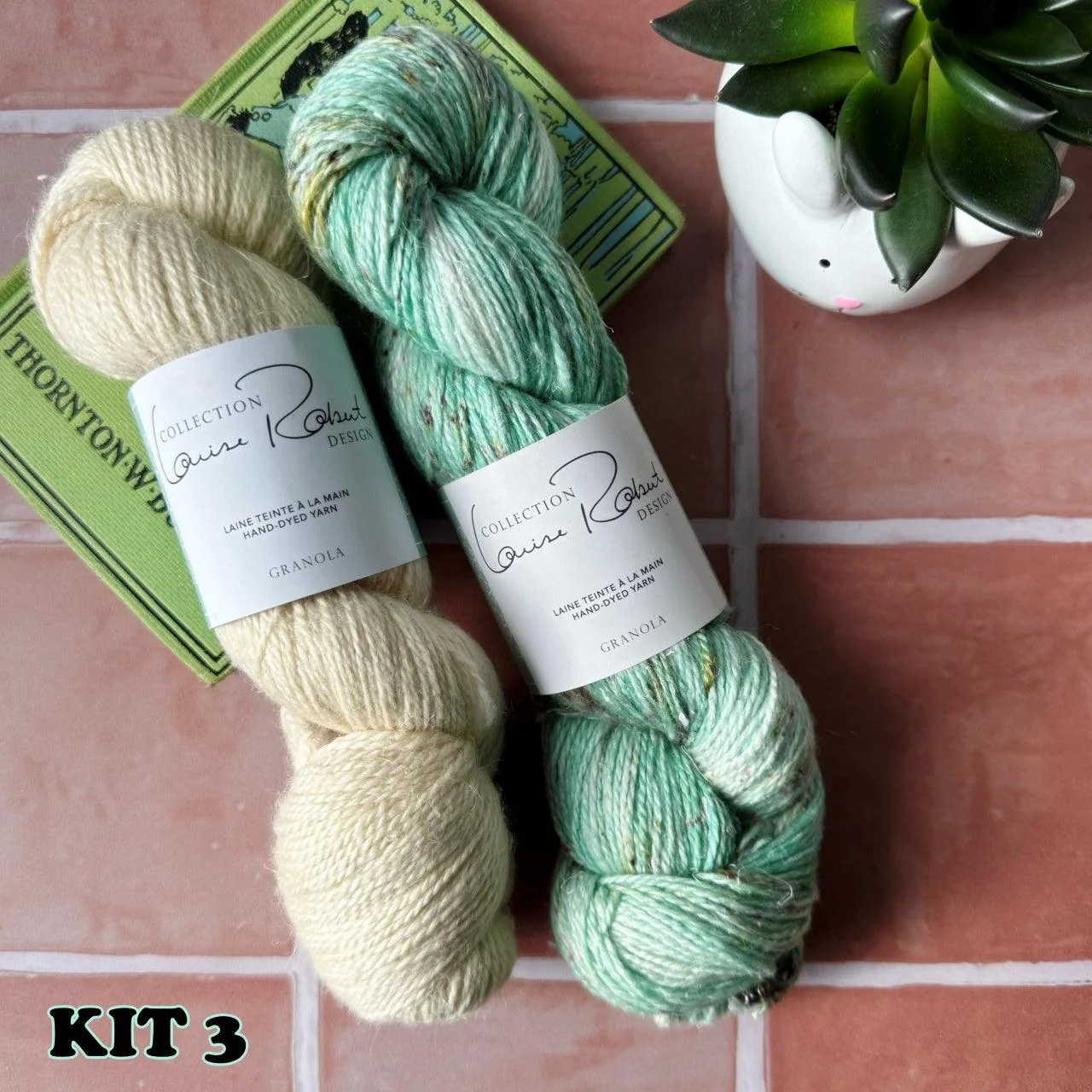 Striped Onesie - KNITTING KIT - Image 4
