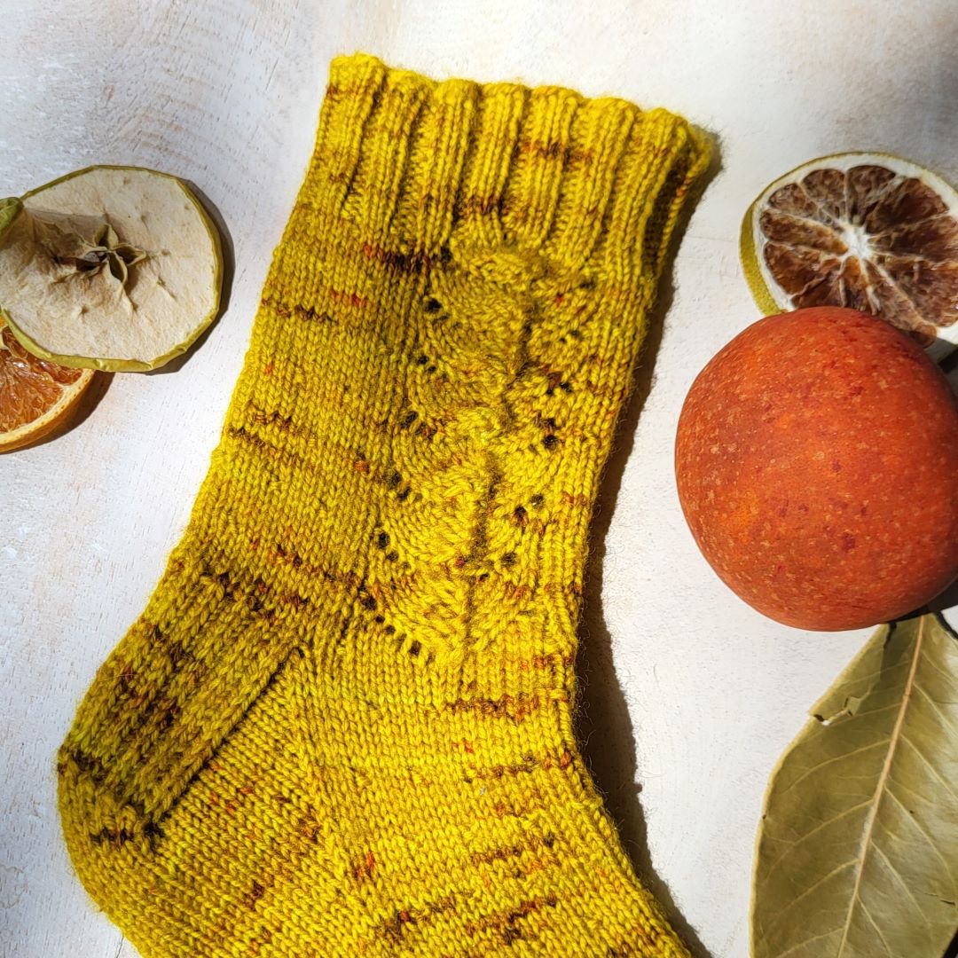 Sun Rise and Shine Socks | Knitting Pattern and Optional Kit - Image 3