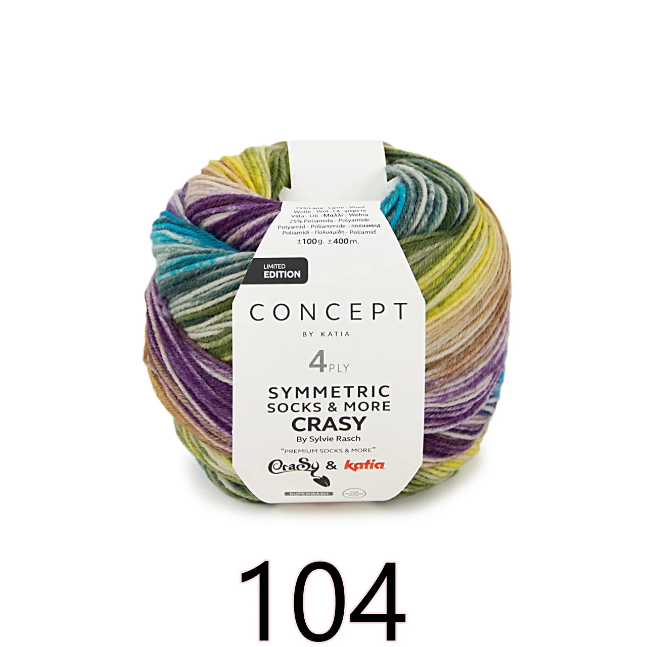 Symetric Socks & More - Crasy - KATIA CONCEPT - Image 6