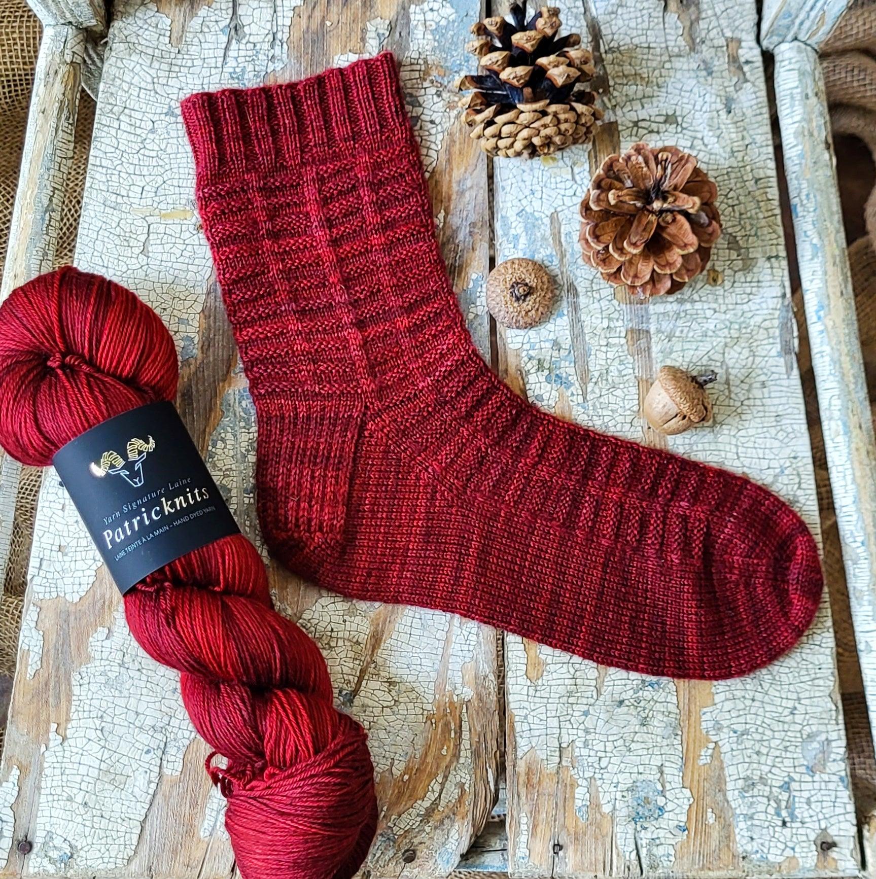 Textured Socks - KNITTING KIT
