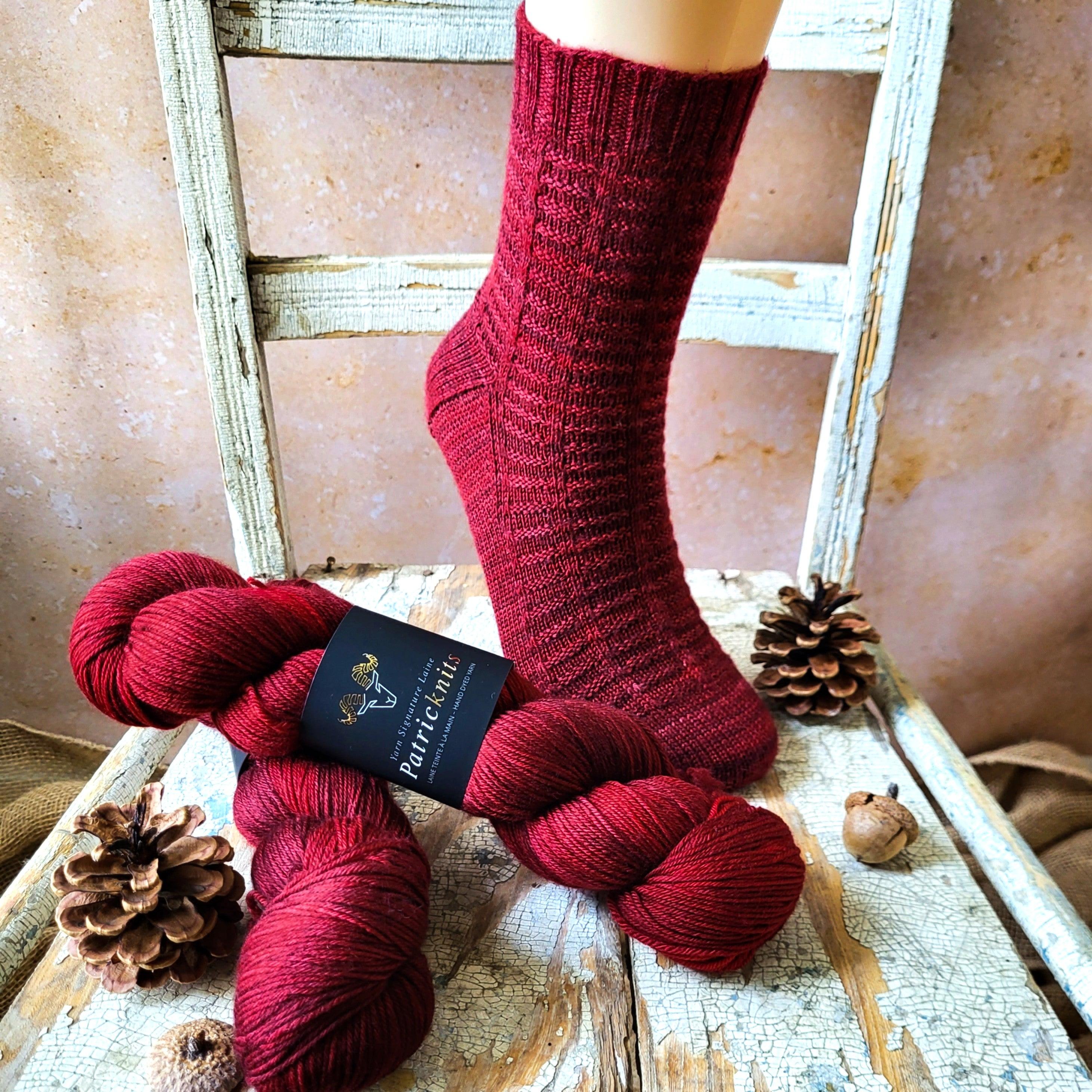 Textured Socks - KNITTING KIT - Image 2
