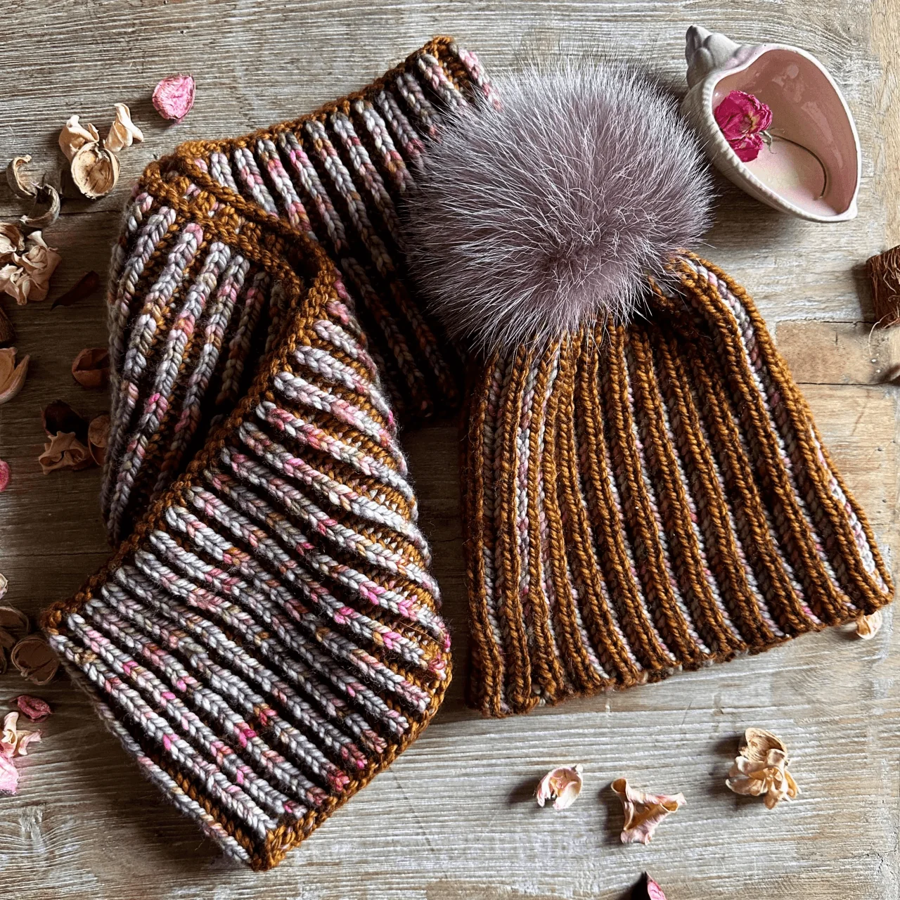 THE BRIOCHE KIT - KNITTING KIT