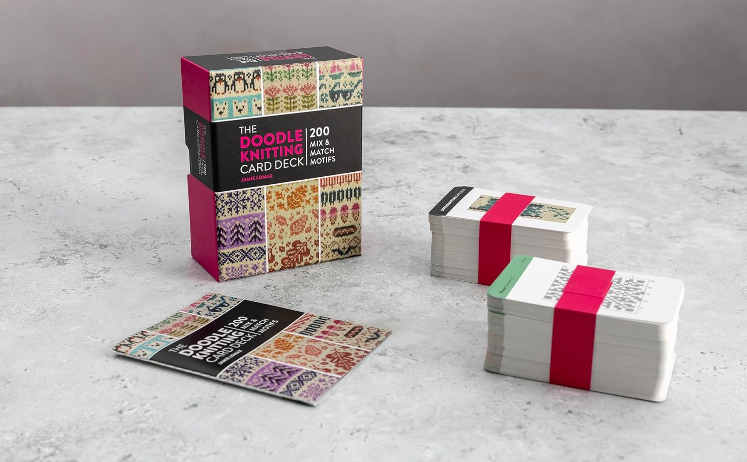 The Doodle Knitting Card Deck: 200 mix and match motifs - Image 2