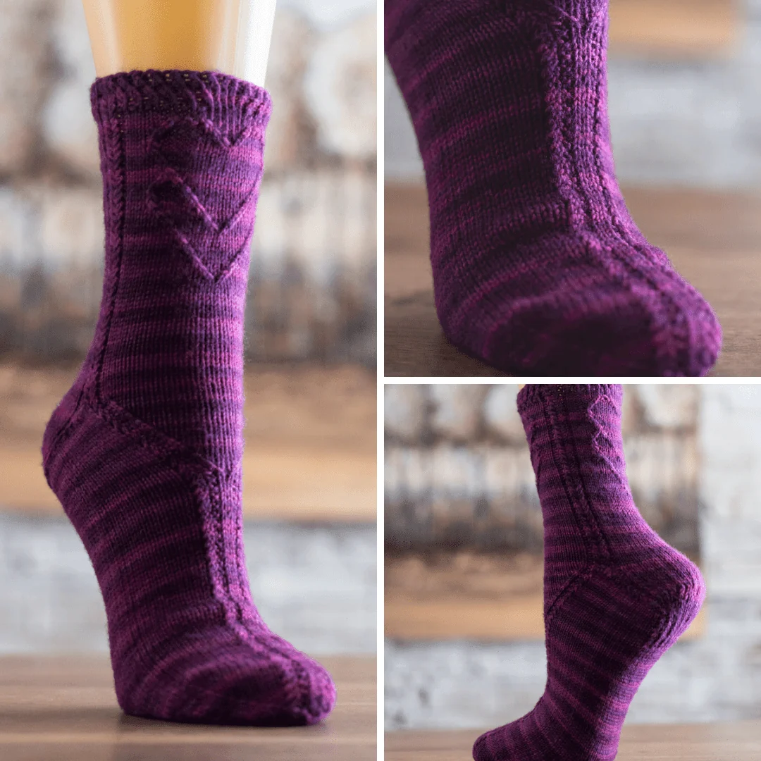 Ti Amo - Sock Pattern - Image 6