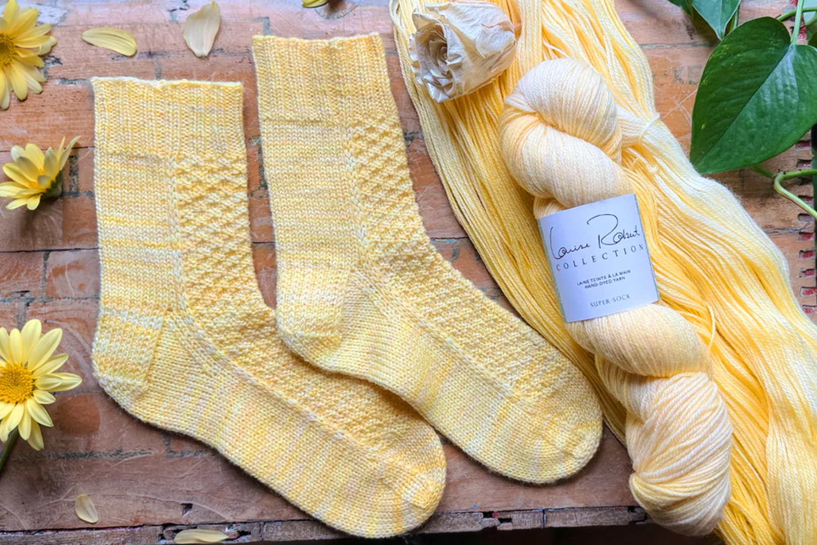 Timeless Textured Socks | Knitting pattern and Optional kit - Image 3