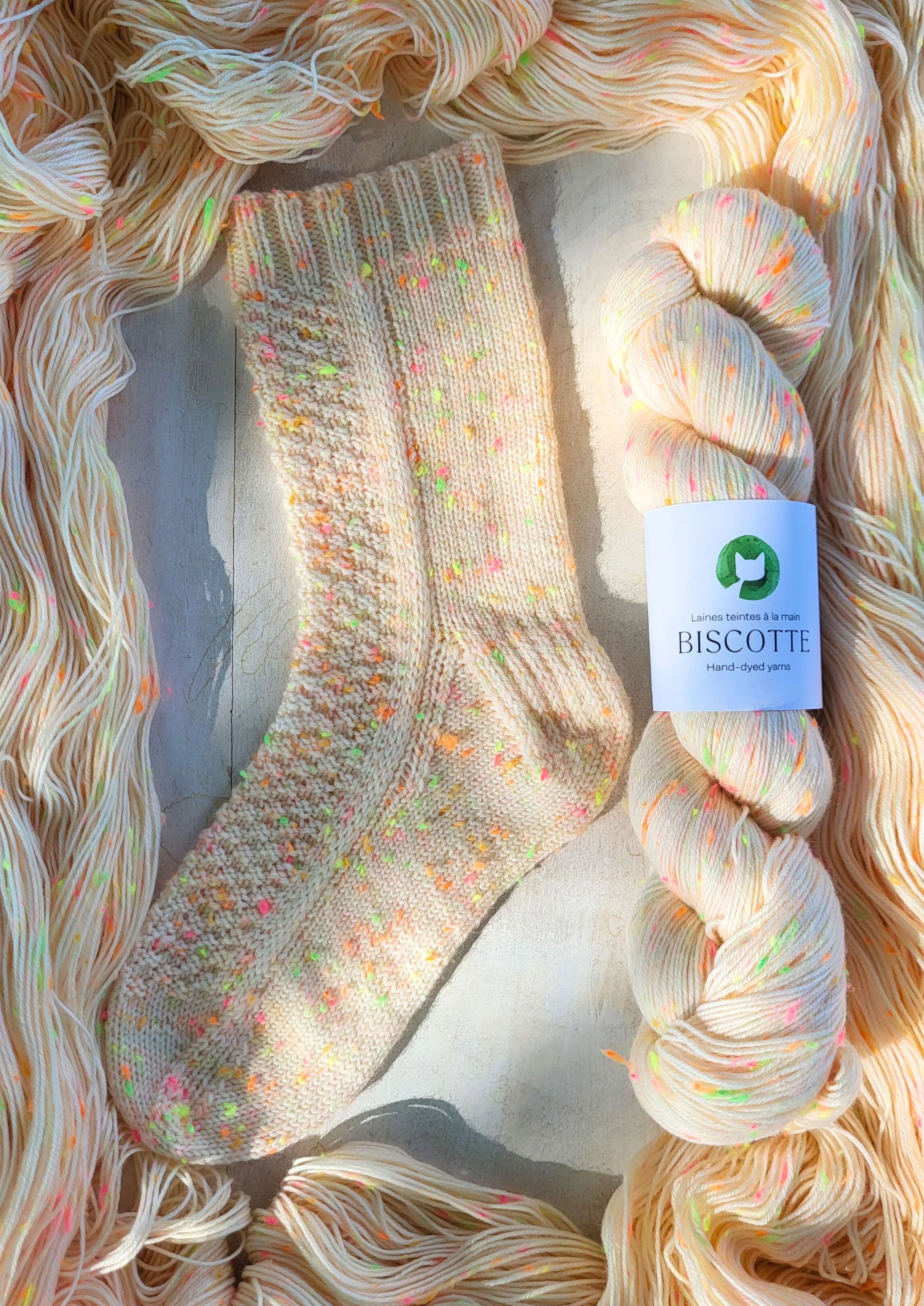 Timeless Textured Socks | Knitting pattern and Optional kit - Image 6