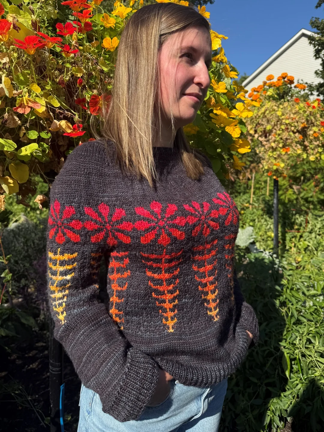 Tithonia Sweater | Knitting pattern and Optional kits - Image 2