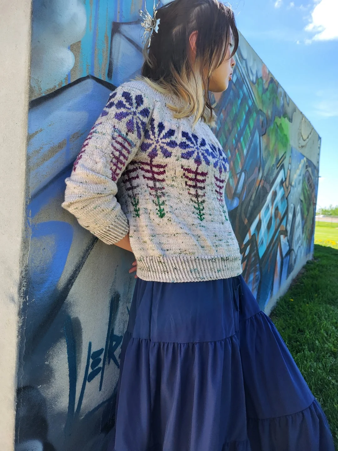 Tithonia Sweater | Knitting pattern and Optional kits - Image 3
